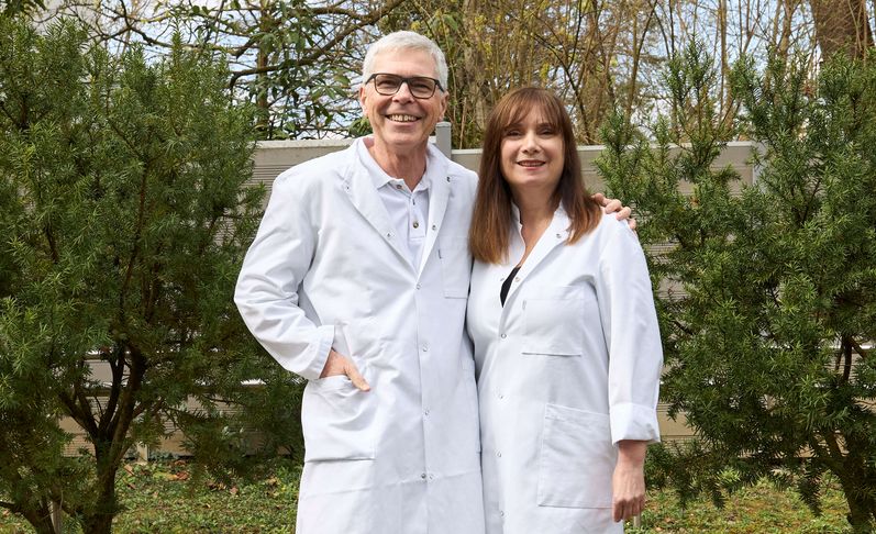 Chefärzte Dr. Tomandl und Hr. Leipold-Weißenfels