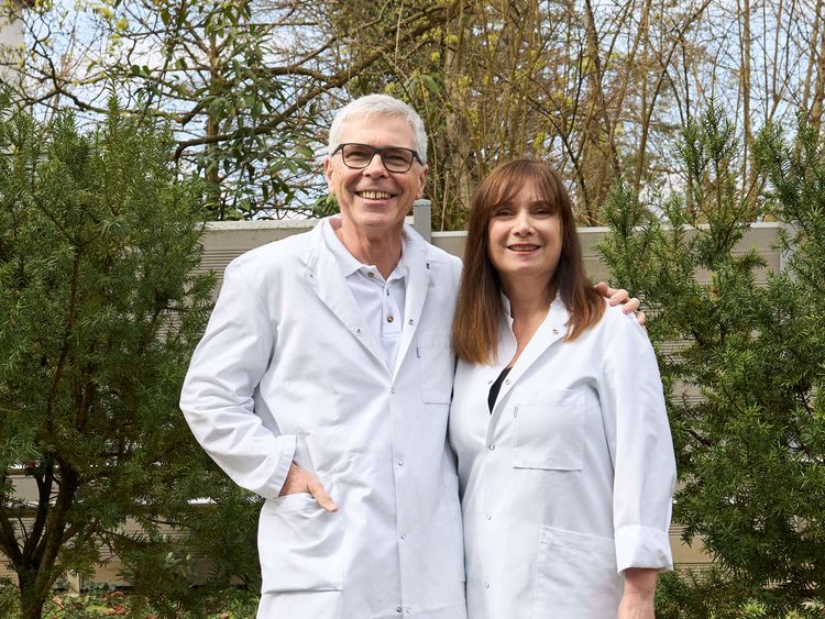Chefärzte Dr. Tomandl und Hr. Leipold-Weißenfels