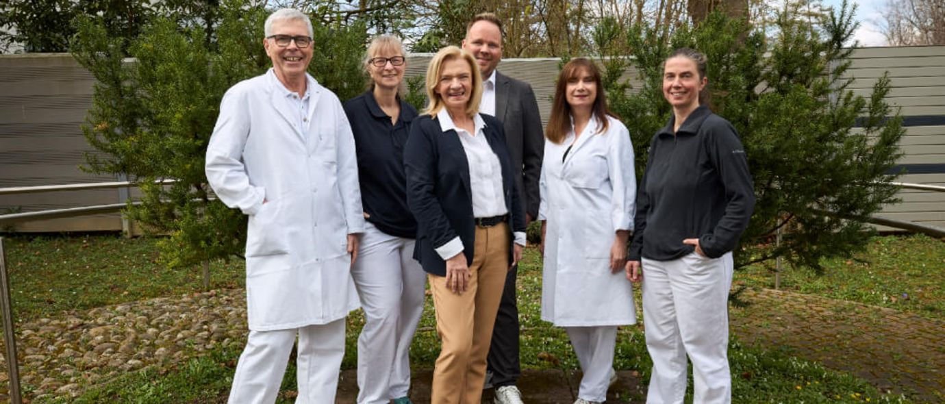 Gruppenbild der Klinikleitung der MEDICLIN Seidel-Klinik